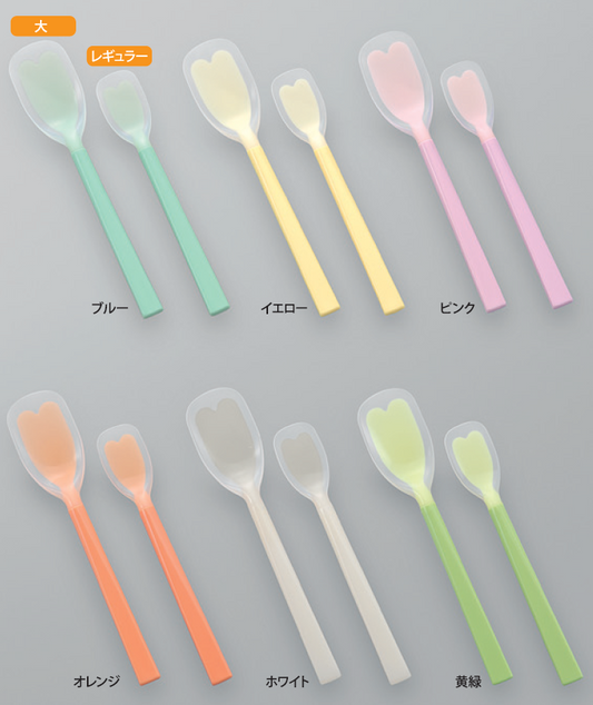 ソフトゴムスプーン【シリコン部と柄部セパレートタイプ】